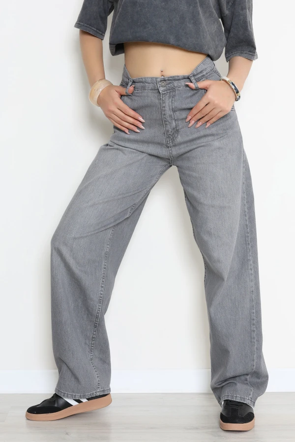 Baggy Kot Pantolon Füme 3
