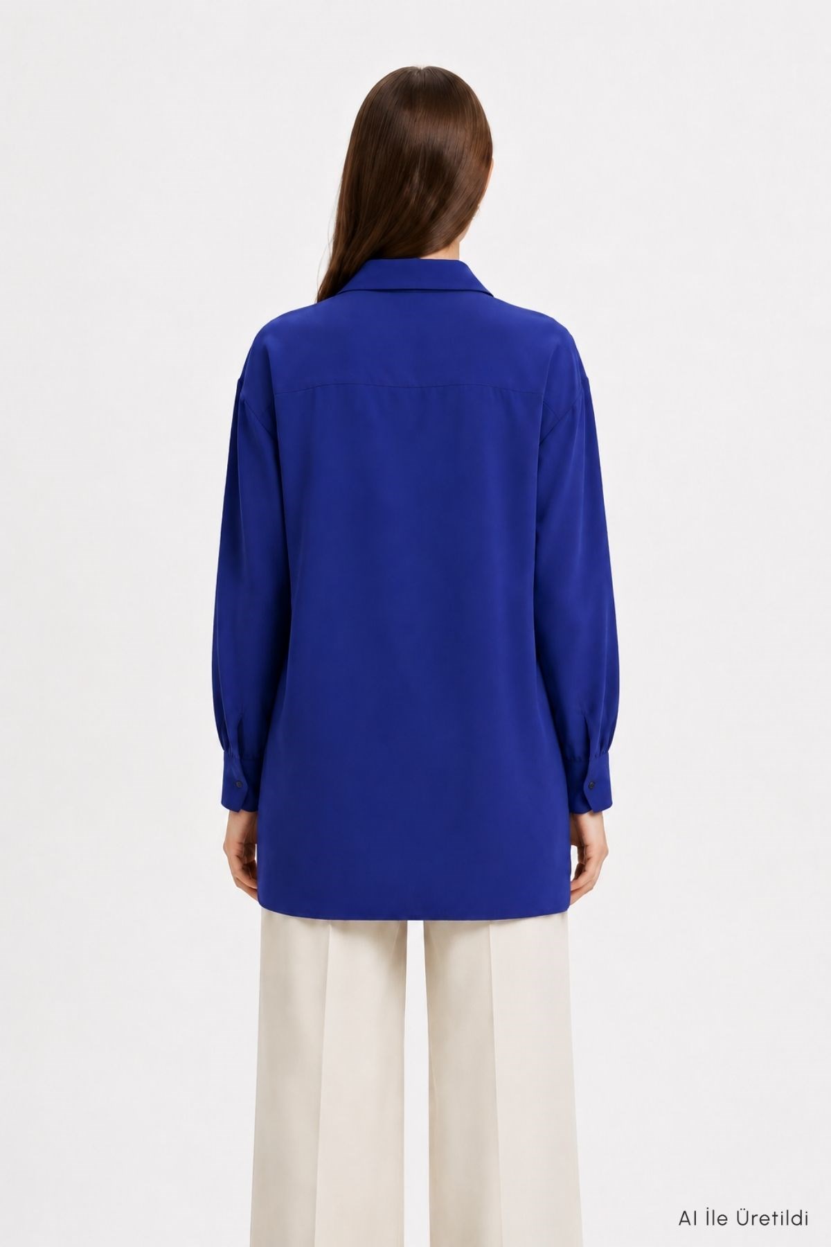 Oversize Balon Kol Gömlek 8699 Laci 3