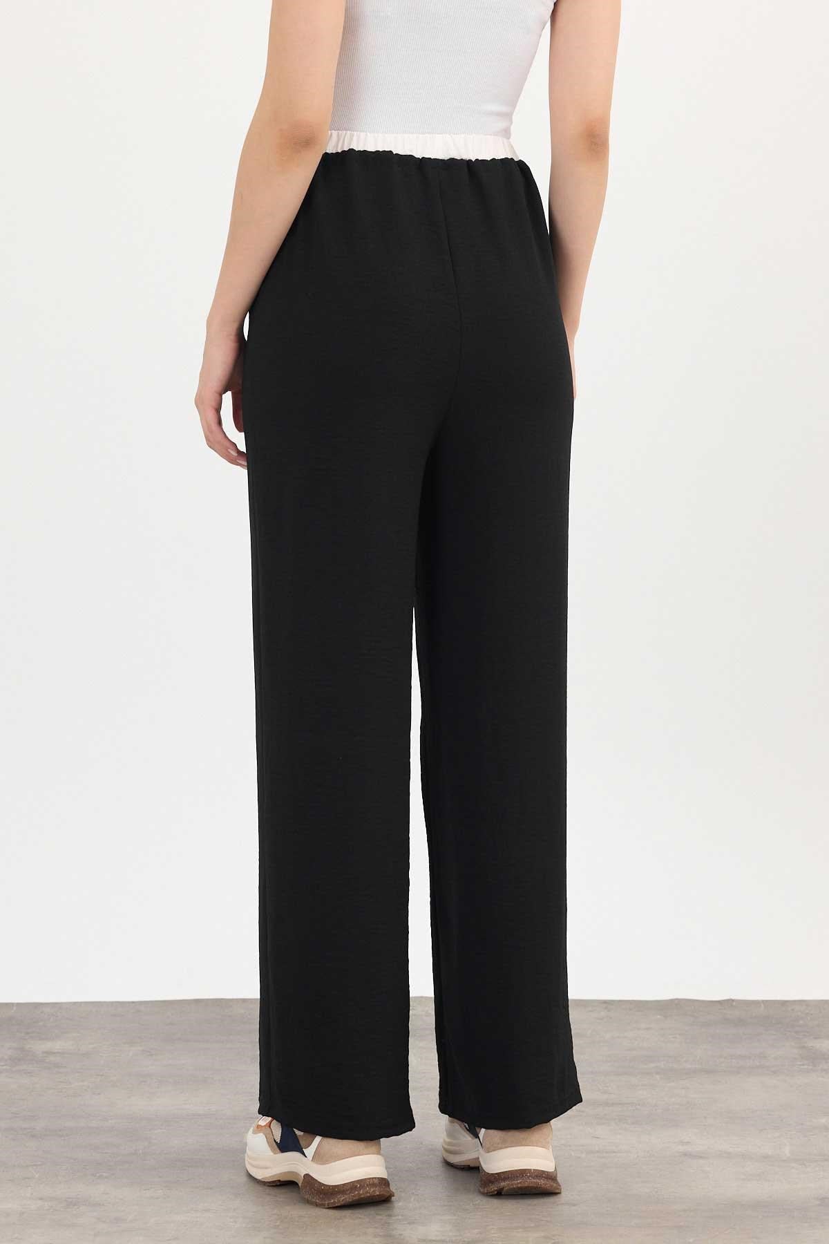 Bol Paça Pantolon 4327A Siyah 6