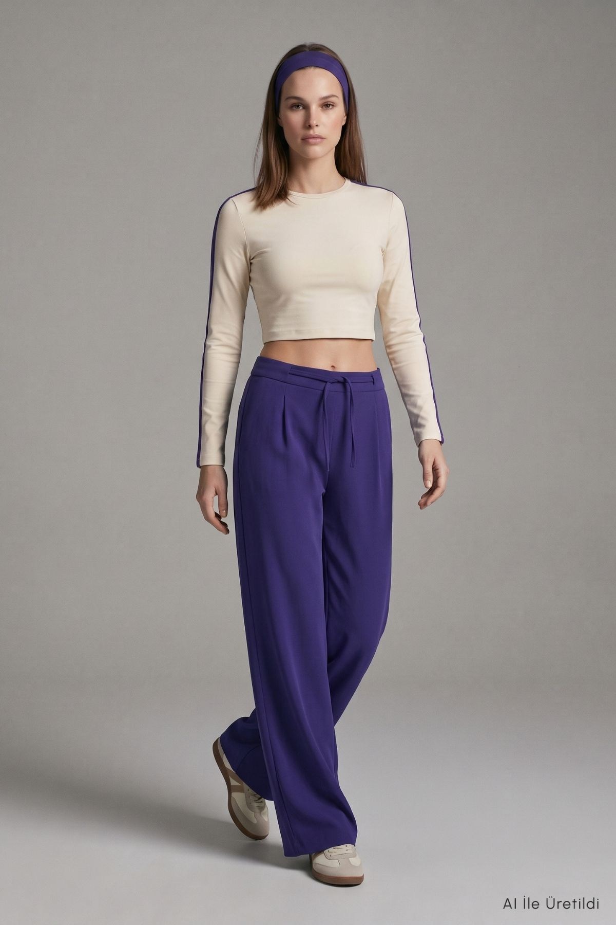 Geniş Paça Pantolon 8425A Laci 2