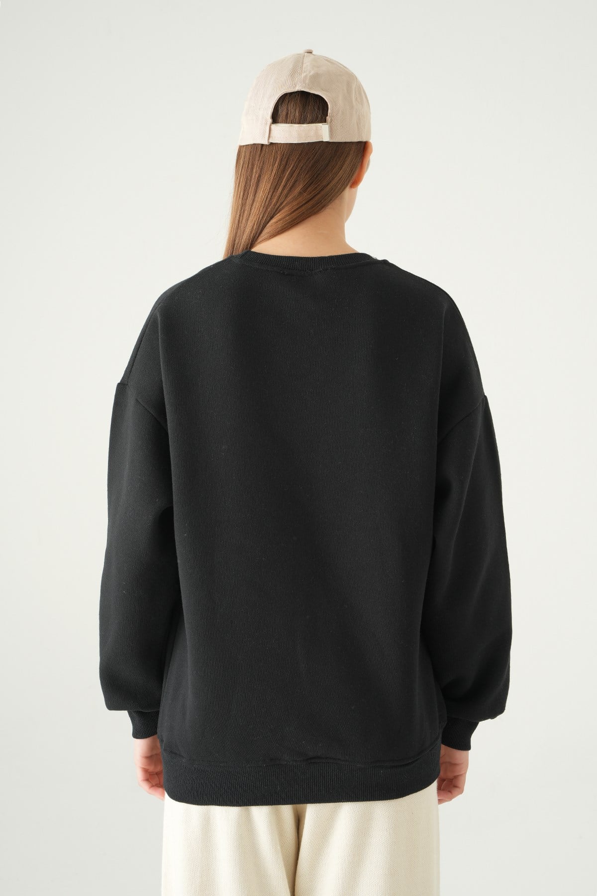 California Baskılı Sweat 1403 Siyah 5