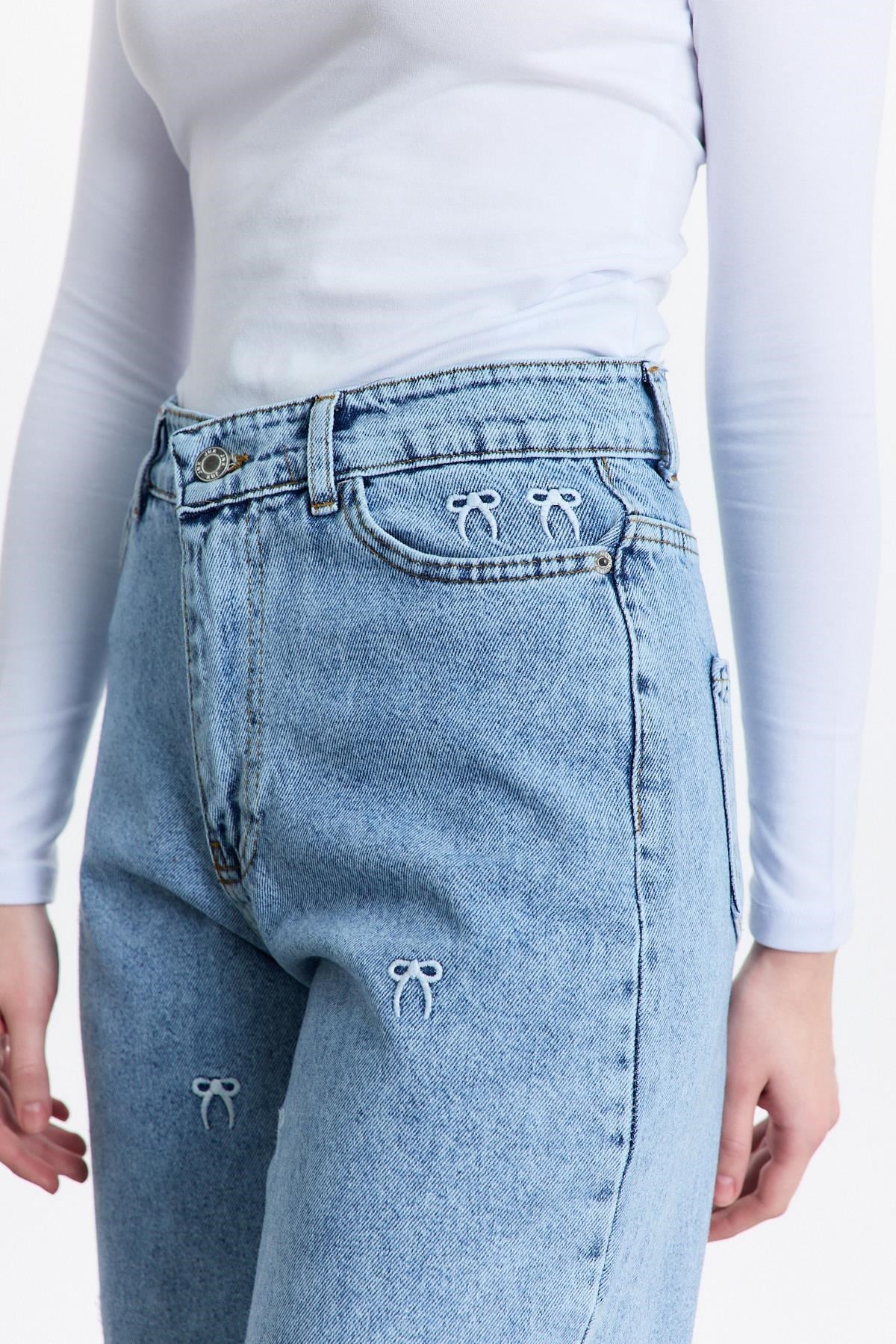 Fiyonk Nakışlı Jean 2228 Buzkar 4