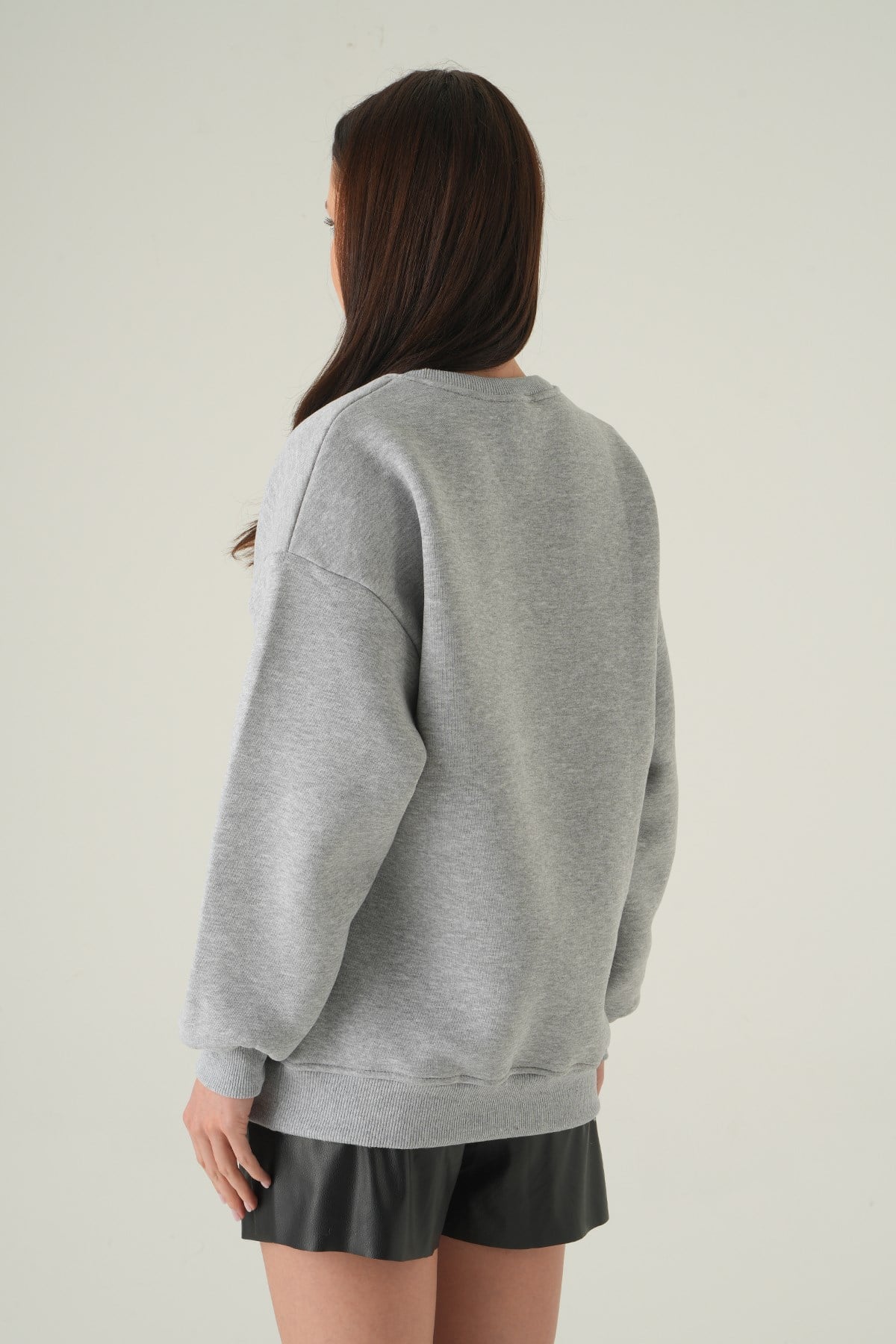 Bisiklet Yaka Sweat 1984 Gri 5