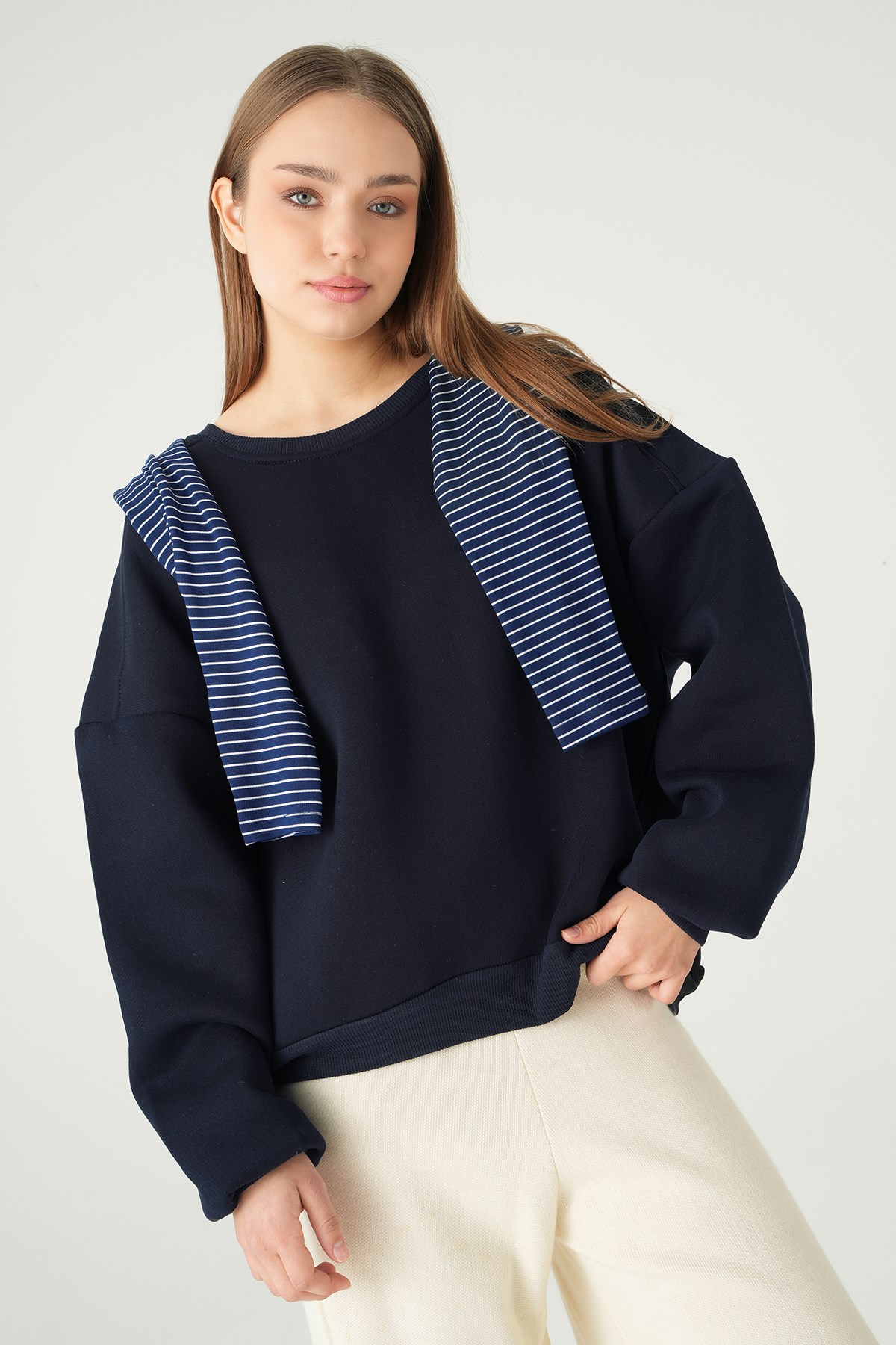 Bisiklet Yaka Sweat 1029 Laci 6