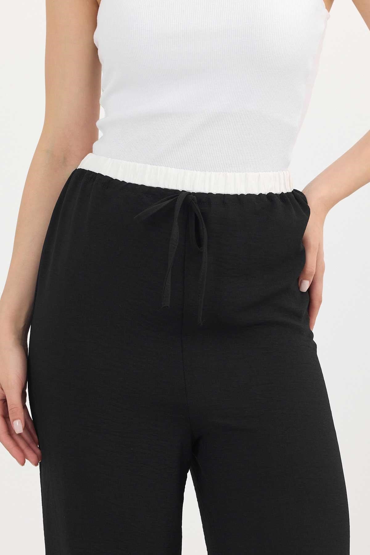 Bol Paça Pantolon 4327A Siyah 7