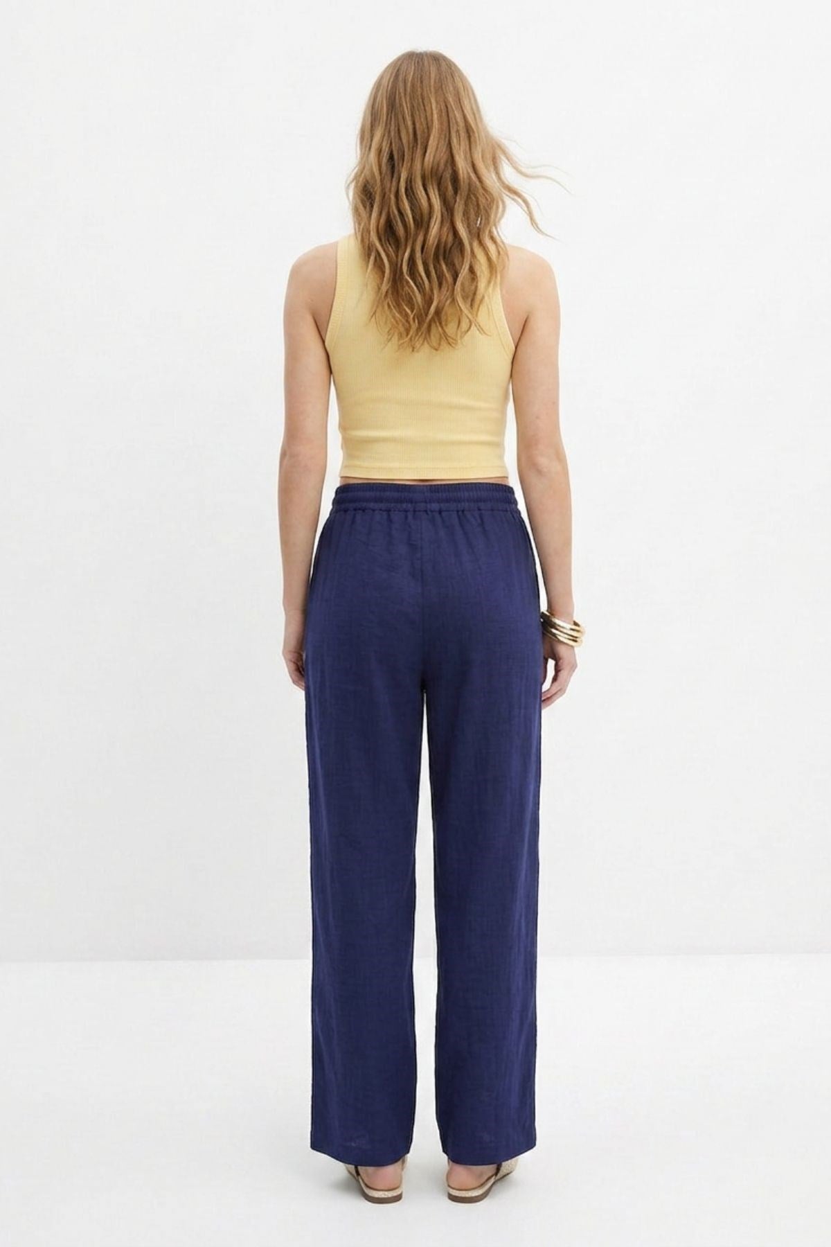 Geniş Paça Pantolon 8561A Laci 3