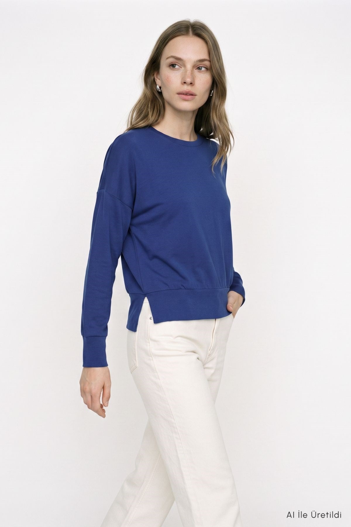 Bisiklet Yaka Sweat 8307A Laci 2