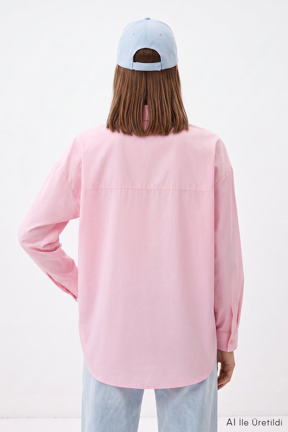 Önü Düğmeli Gömlek TCR-6256A Pembe 5