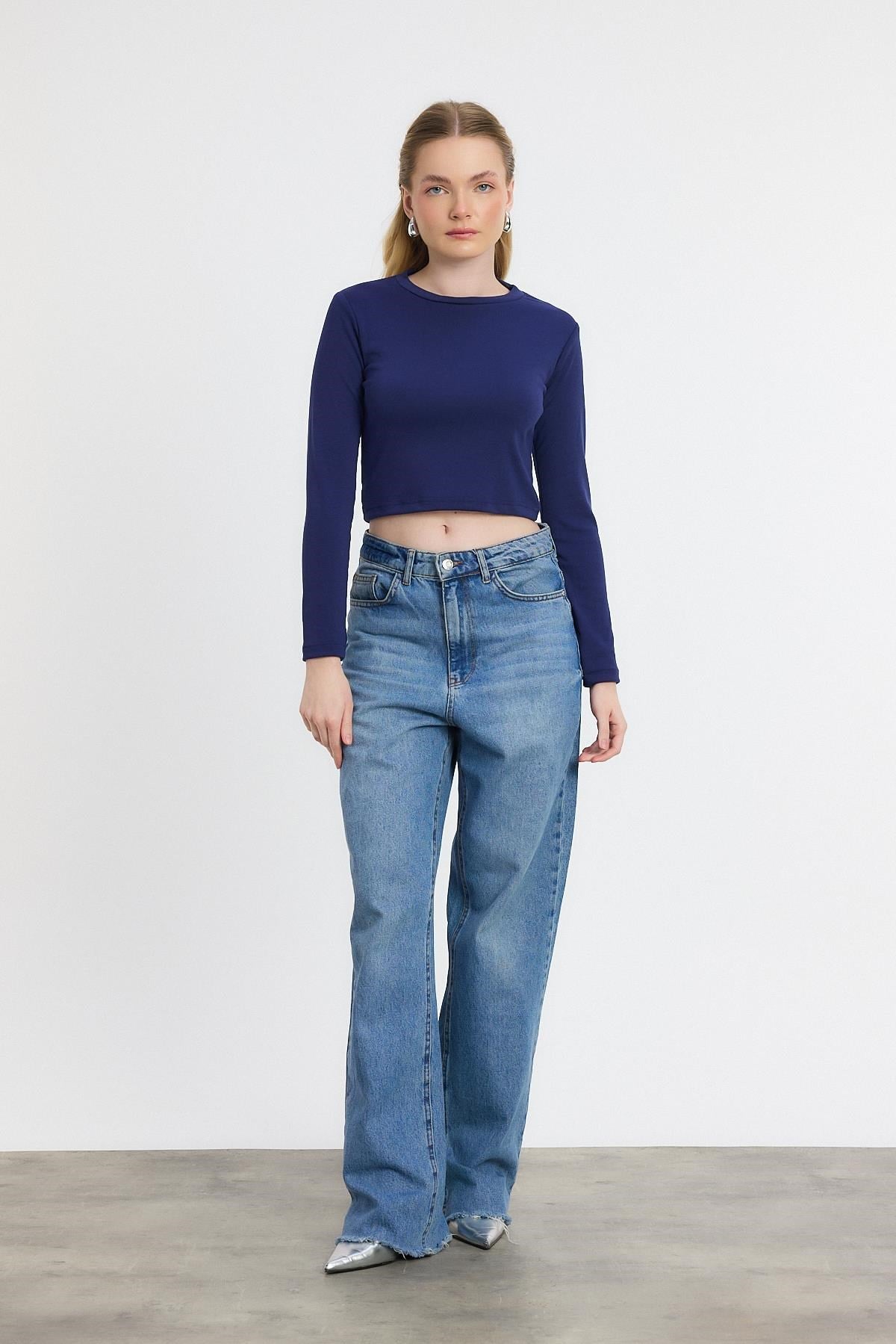 Bisiklet Yaka Bluz 2132 Laci 2