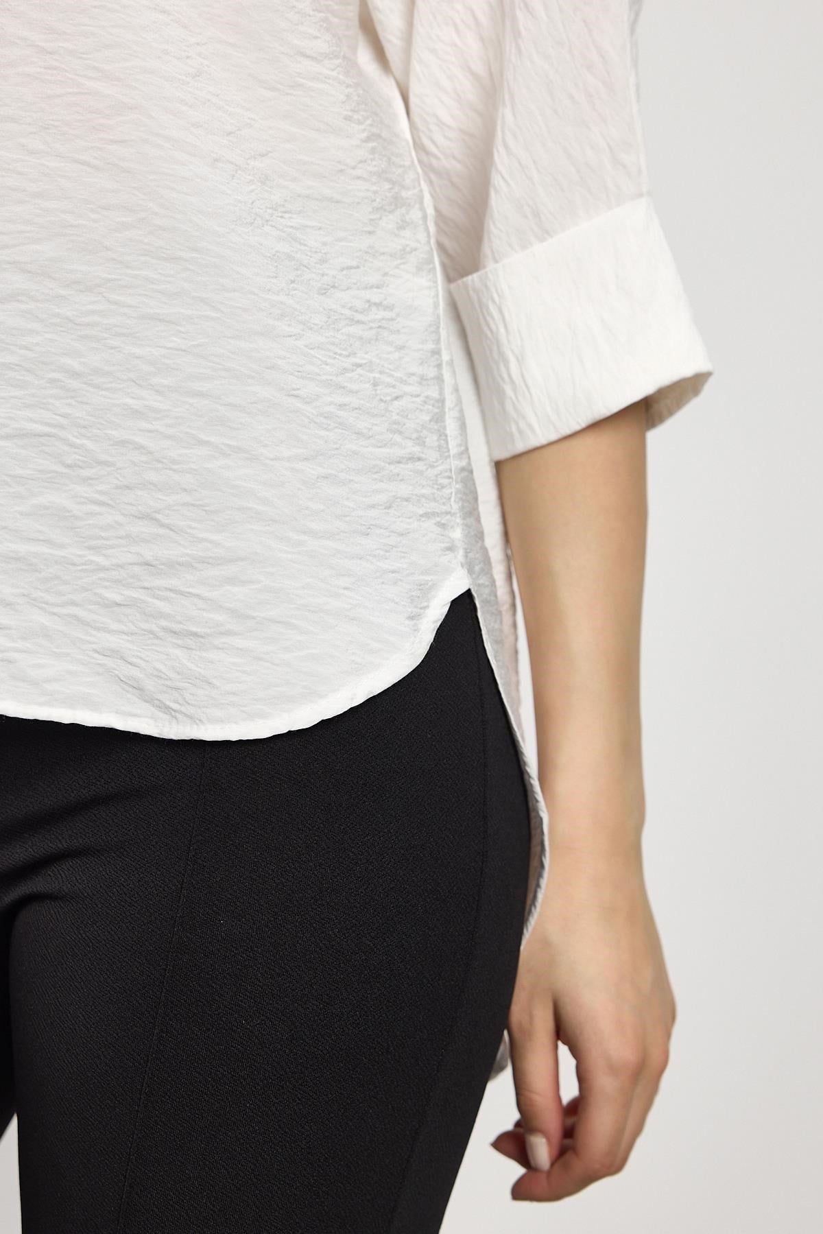 Fakir Kol Gömlek 4361A Beyaz 4