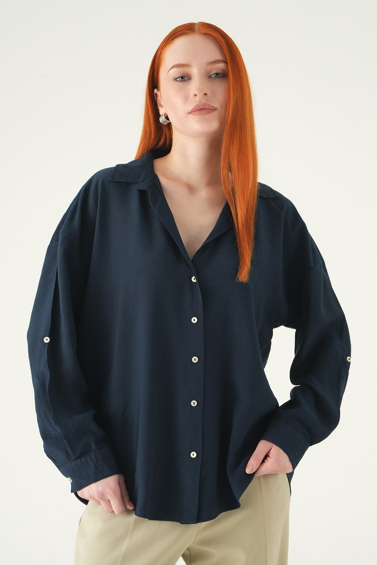 Laci Oversize Gömlek 2893 2