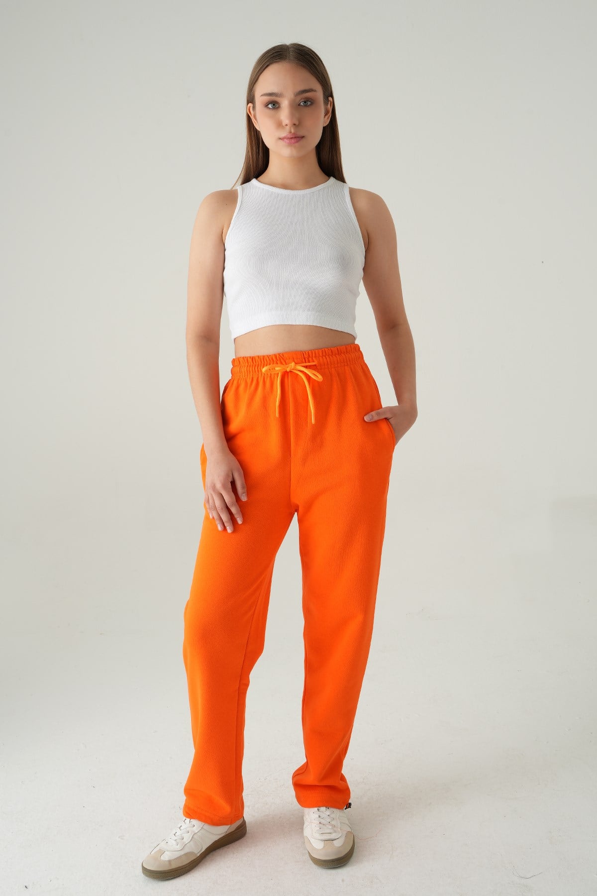 Bel Bağcıklı Eşofman 1600 Orange 7