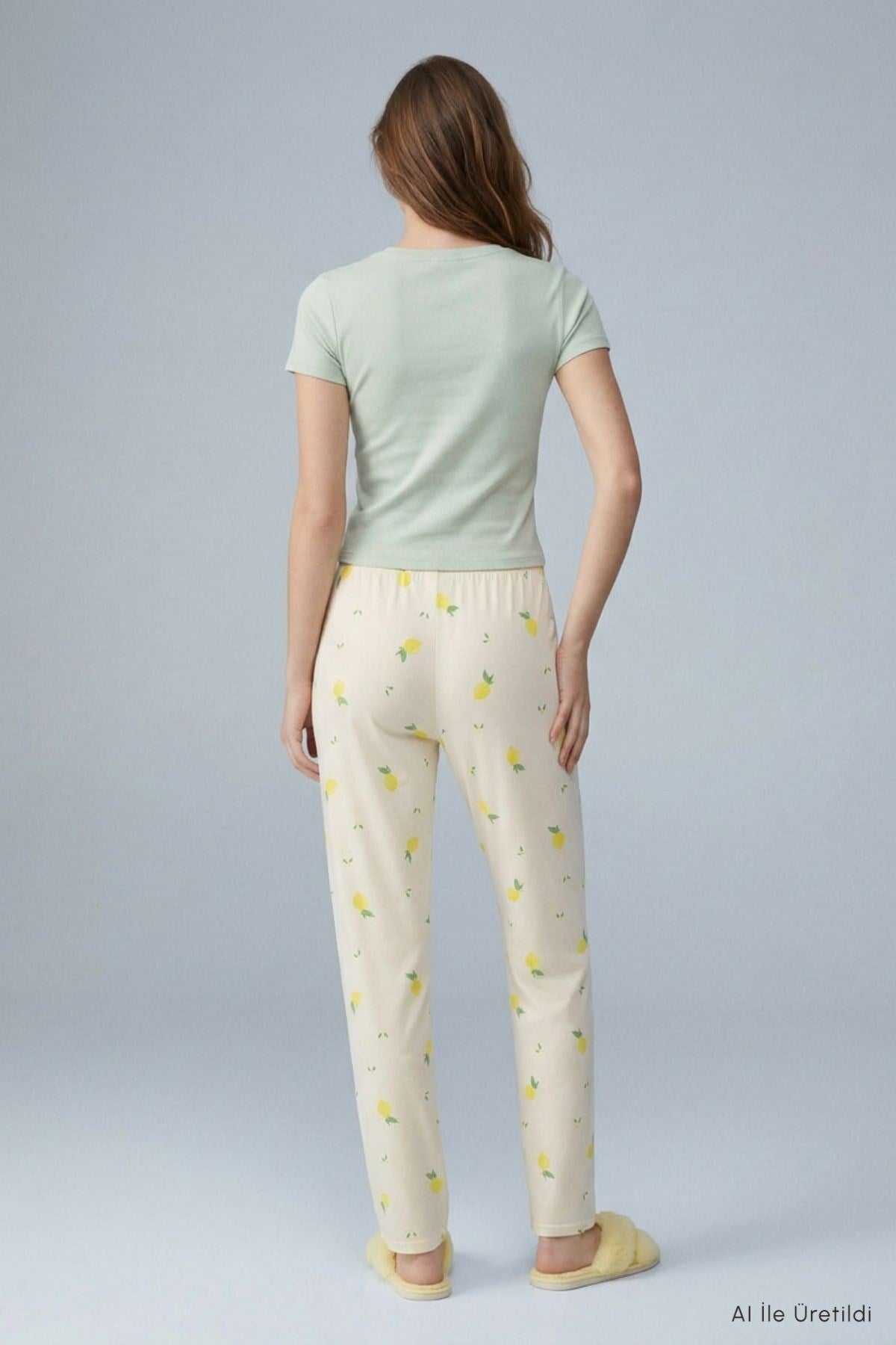 Limon Desen Pijama 4557 Laci 4